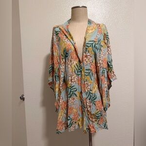 Rip Curl Floral Kimono Top - Multicolor